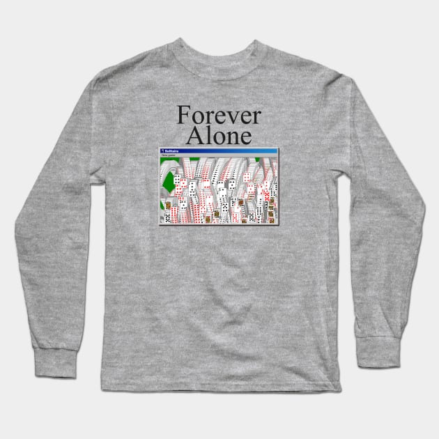 Forever Solitaire Long Sleeve T-Shirt by TheWellRedMage